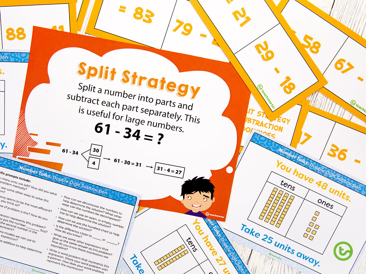 Split strategy subtraction resources
