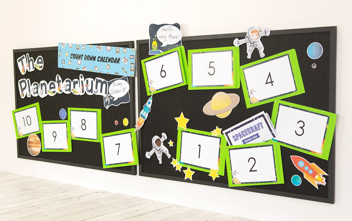 Interactive Classroom Display - Countdown Calendar