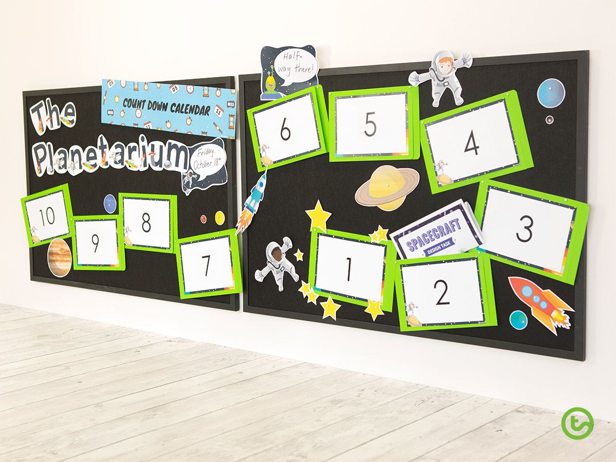 Interactive Classroom Display - Countdown Calendar