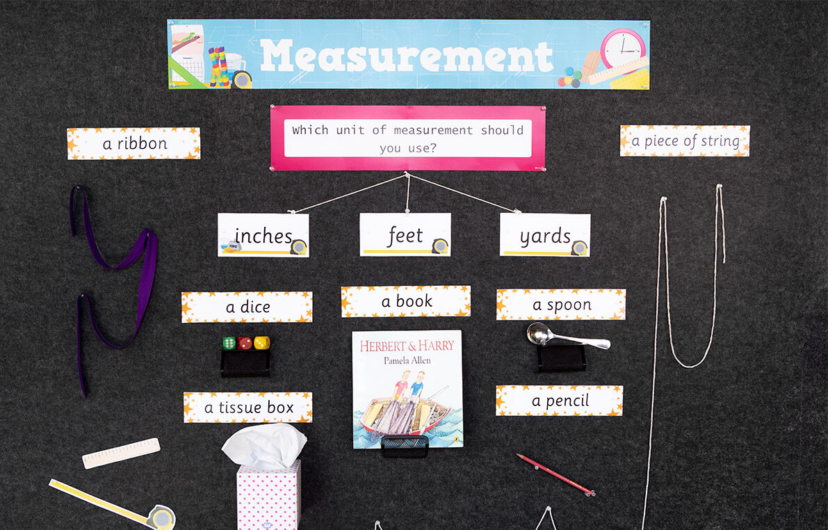 How to Make an Interactive Bulletin Board Display - measurement madness