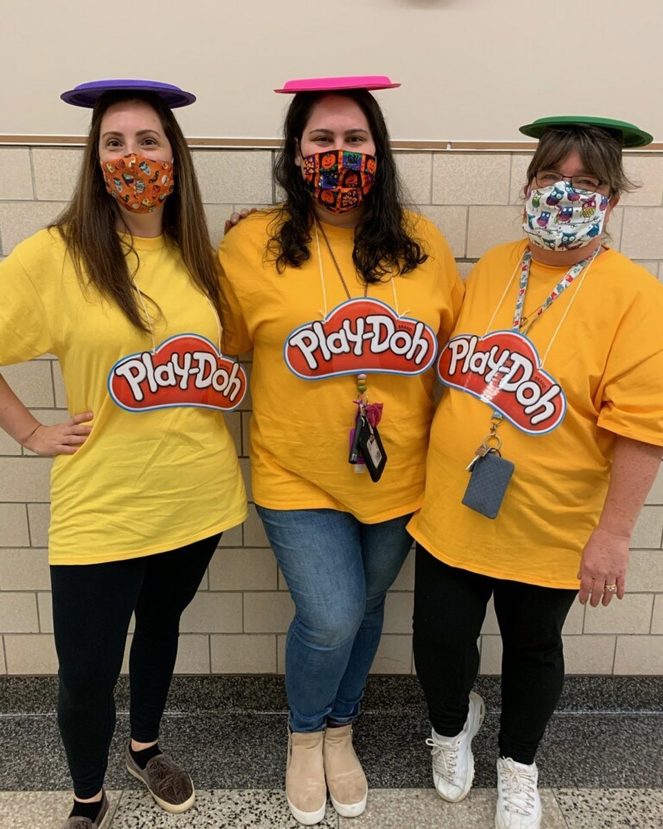 PlayDoh Teachers Halloween costume