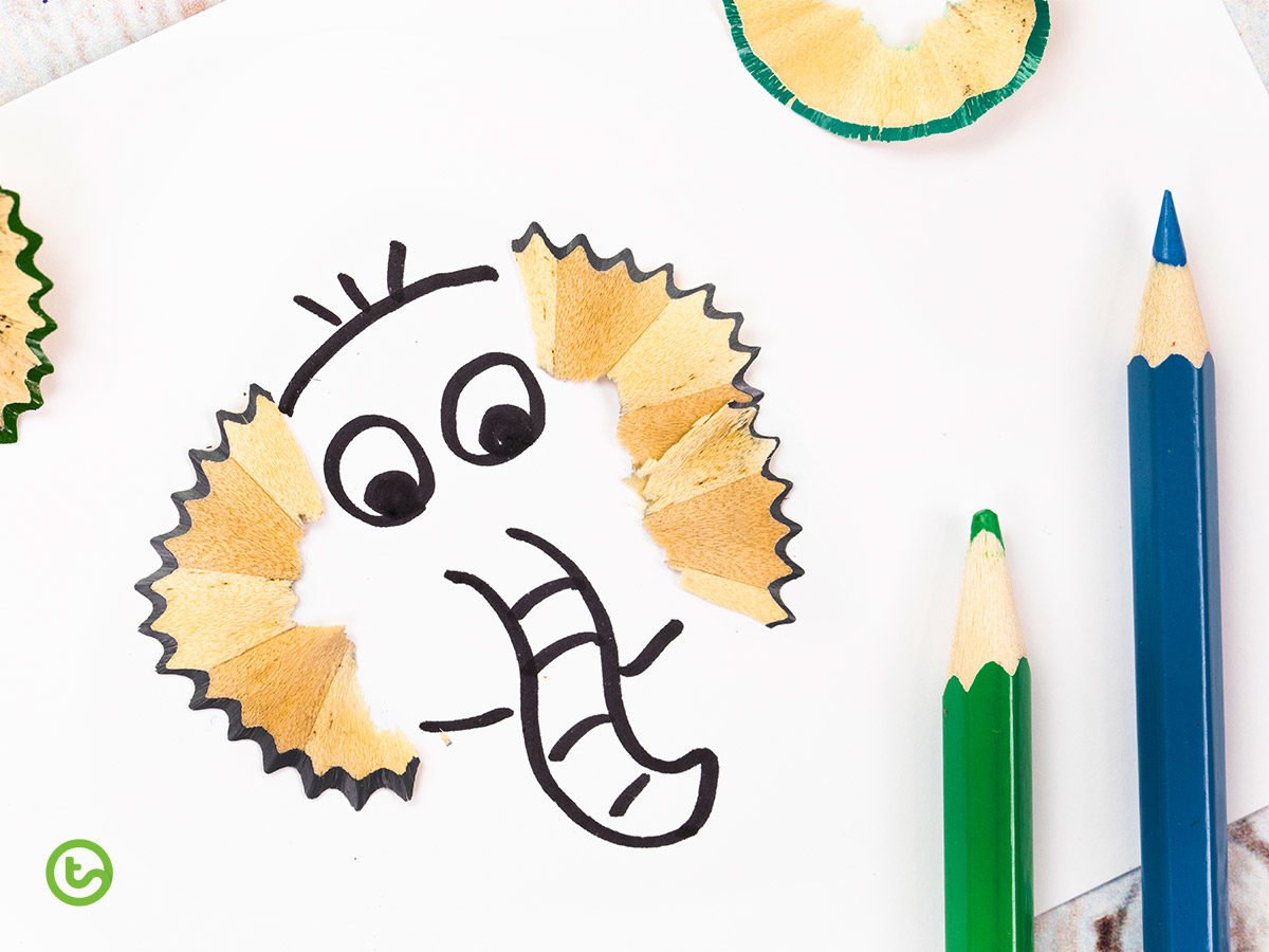 Fun and Easy Crafts for Kids | Pencil Shaving Goodness | Teach Starter