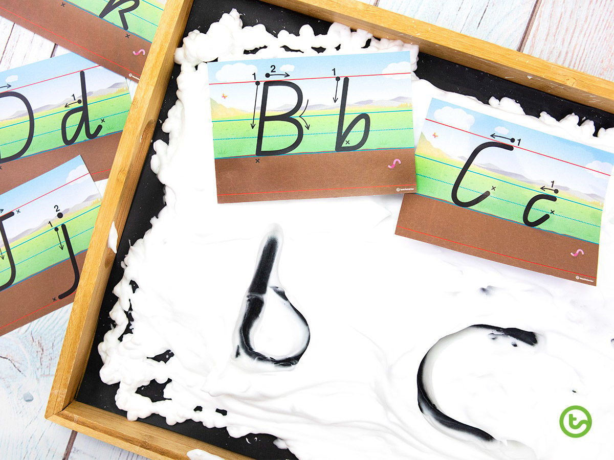 16 Fun Hands-On Letter Formation Activities