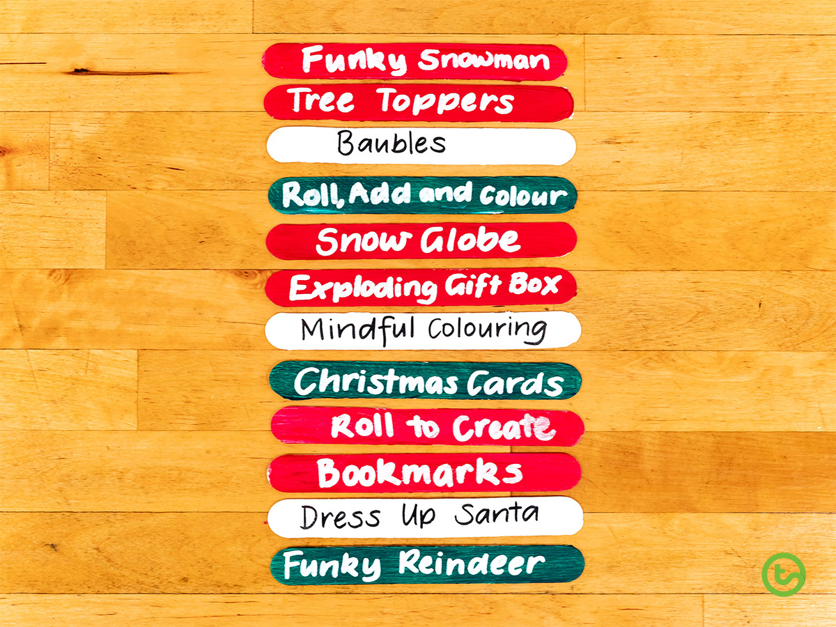 Christmas Crafts for Students Teachers Download Resources Teaching Fun