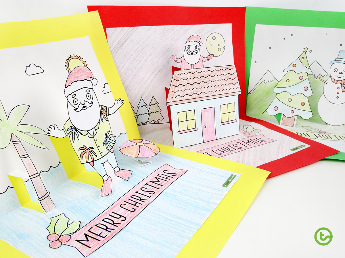 Christmas Crafts for Students Teachers Download Resources Teaching Fun