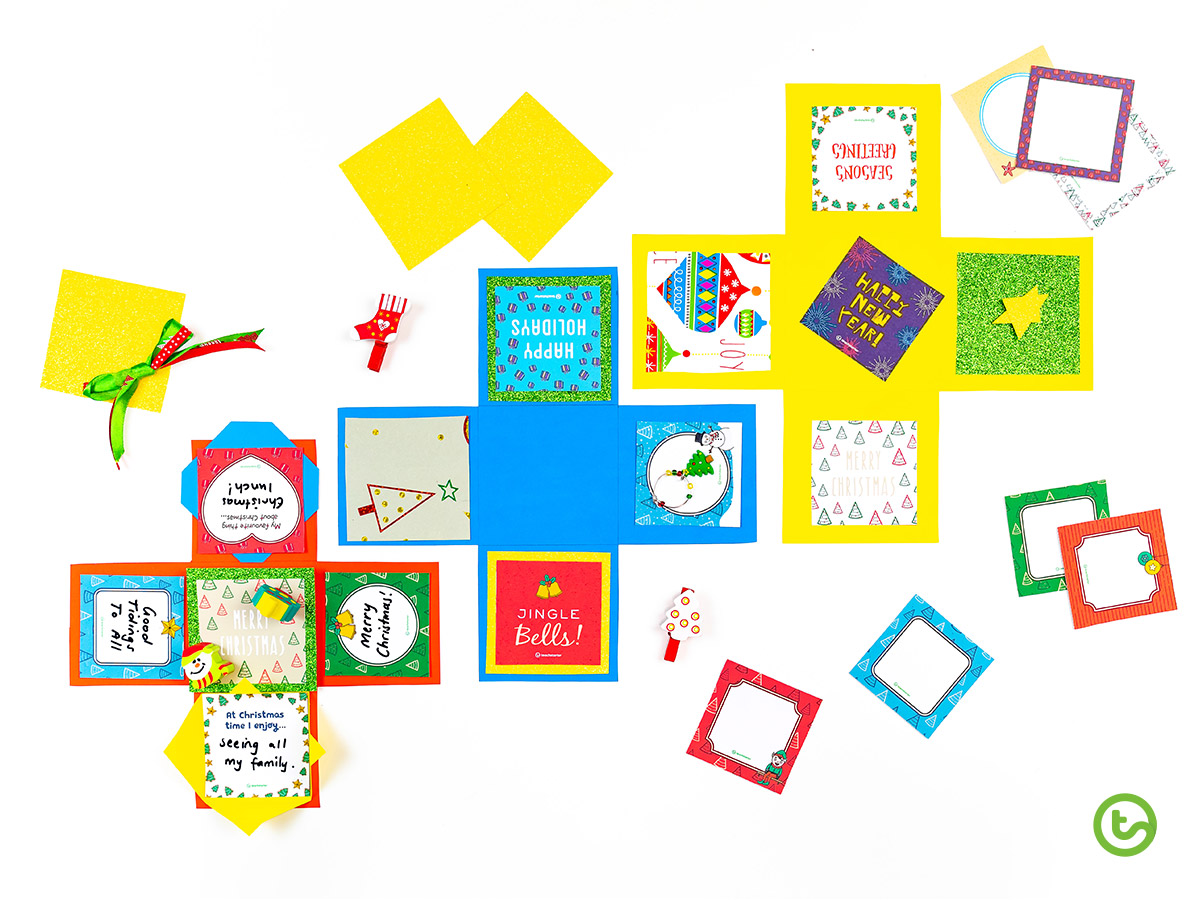 Christmas Crafts for Students Teachers Download Resources Teaching Fun