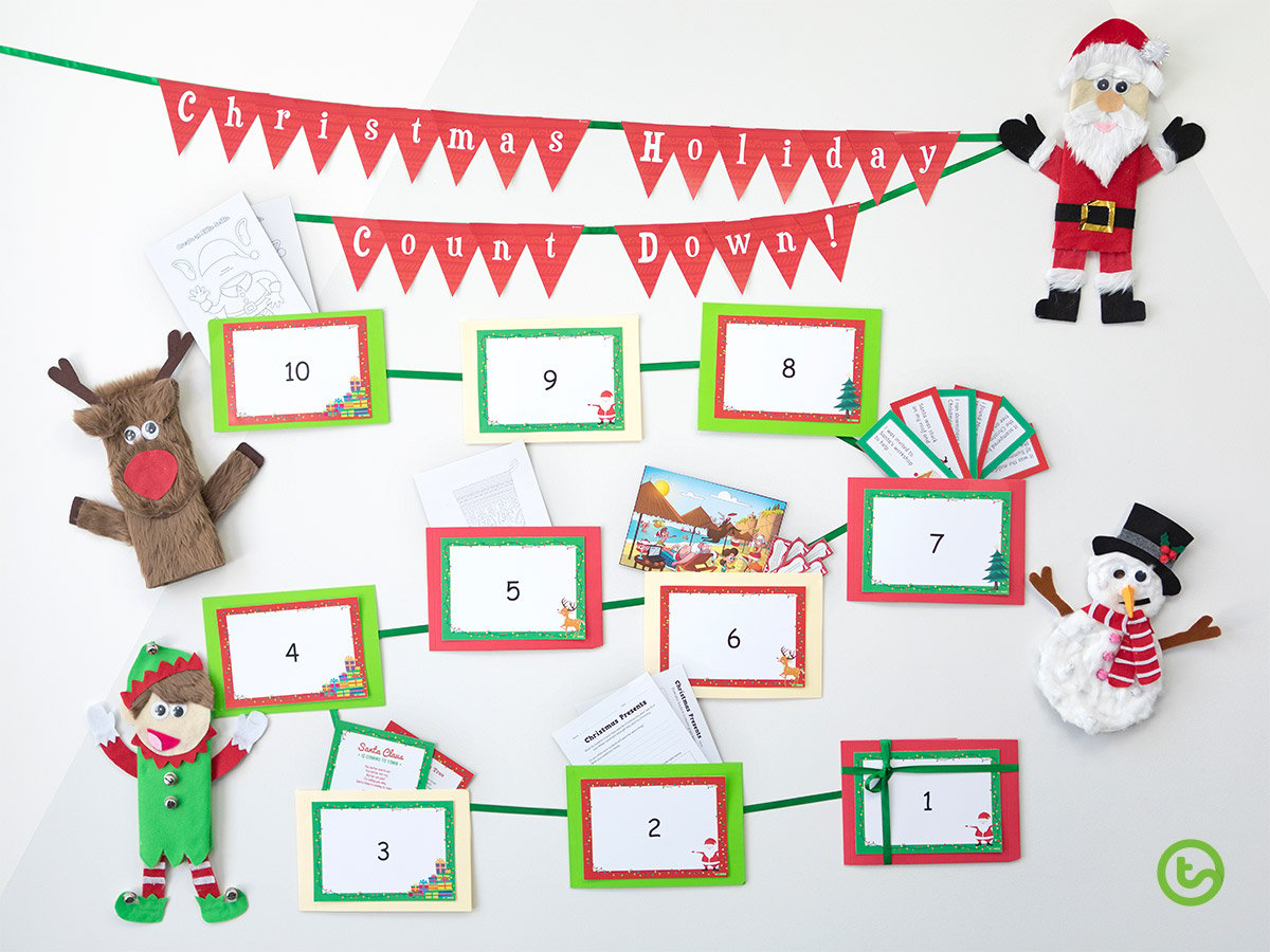 Classroom Advent Calendar | Christmas Holiday Count Down! | Teach Starter