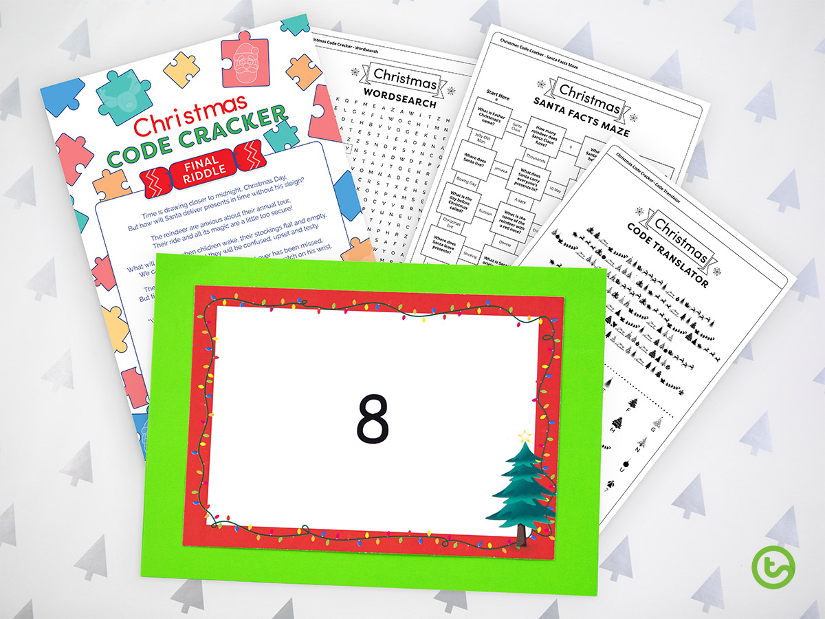 Classroom Advent Calendar - Code Cracker