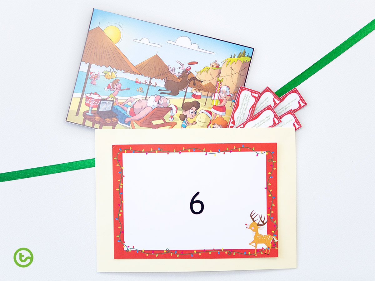 Classroom Advent Calendar - Comprehension Task Cards