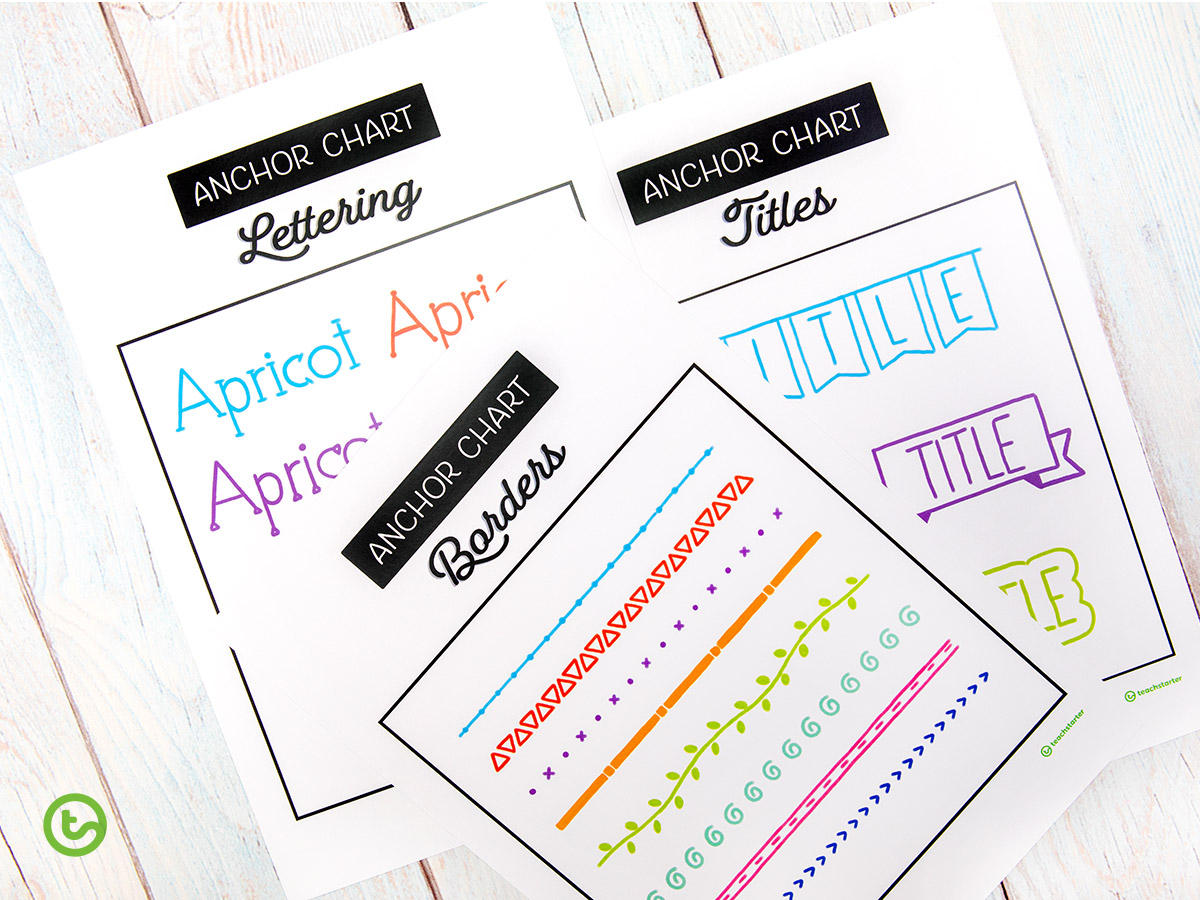 Anchor Charts Design Ideas