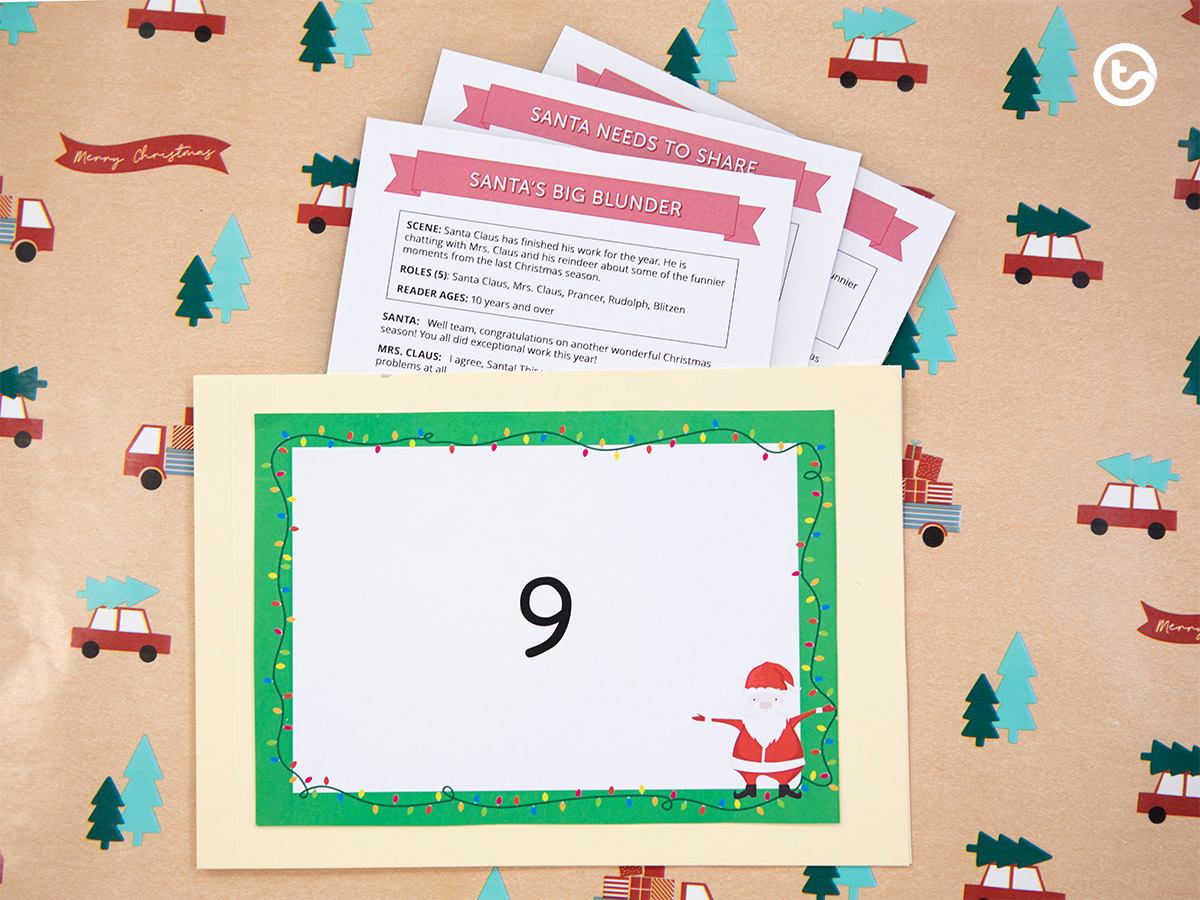 Classroom Advent Calendar - Readers Theatre