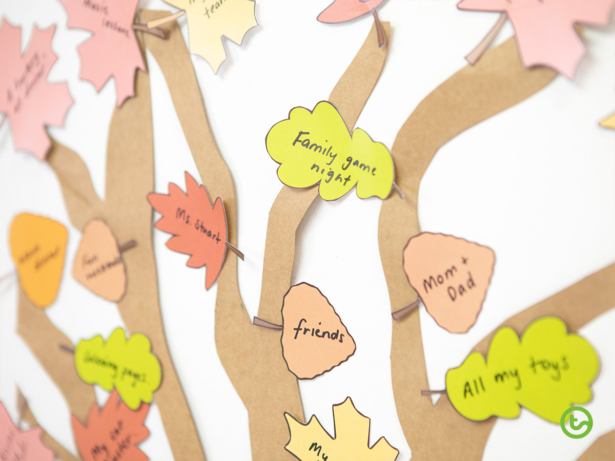 Thanksgiving Activities - Thankful Tree