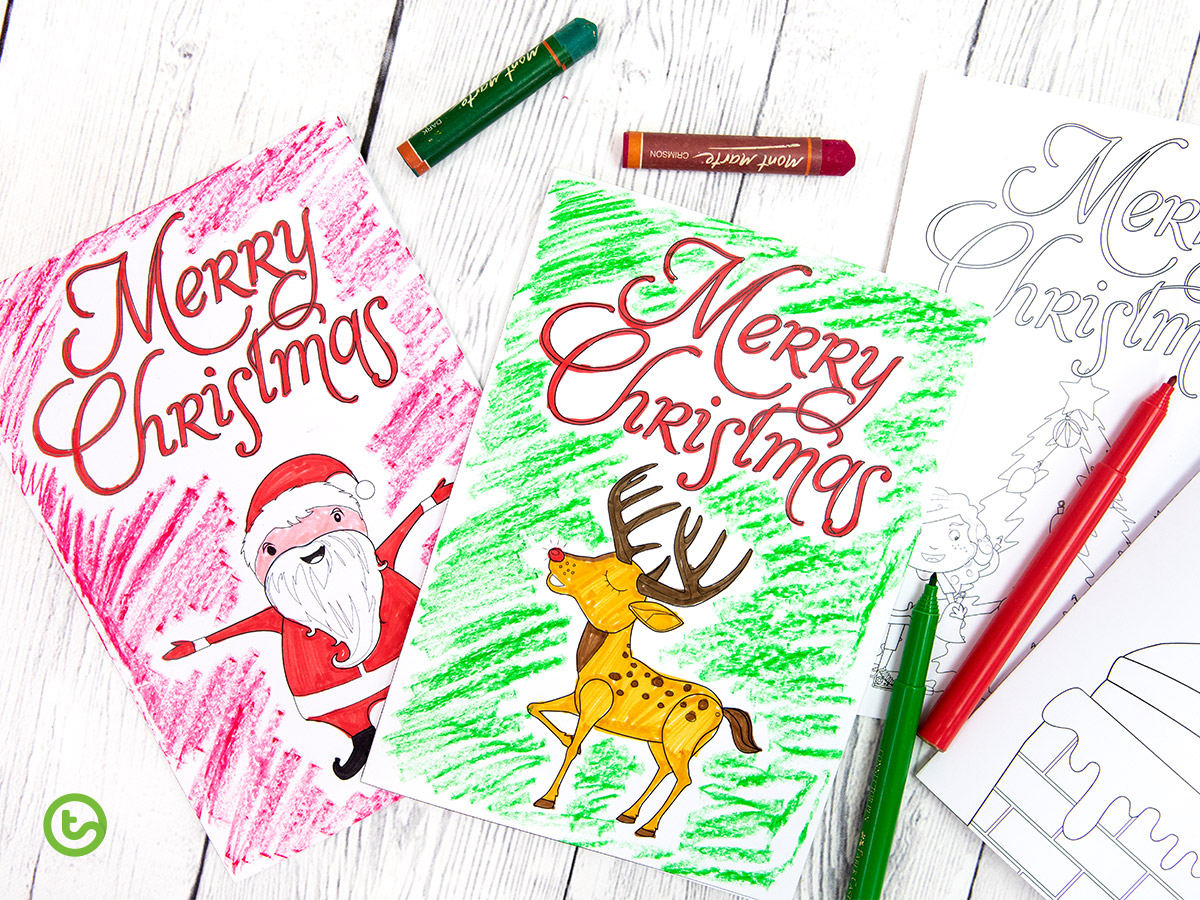 a selection of Christmas cards that your students will love. 