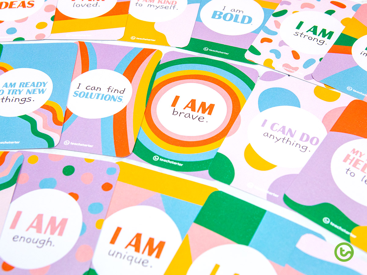 positive affirmation cards for kids.