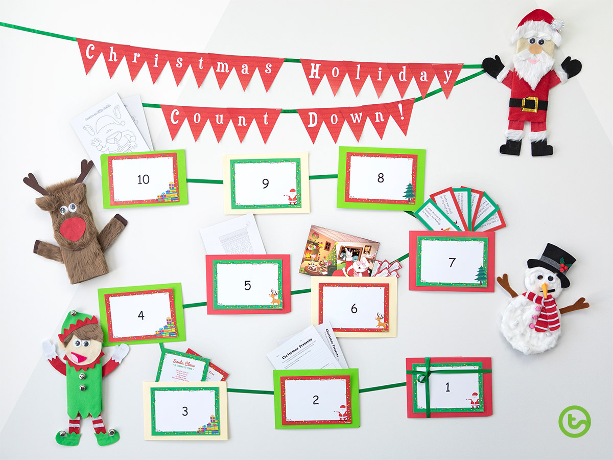 Making your very own Classroom Advent Calendar is so easy! 