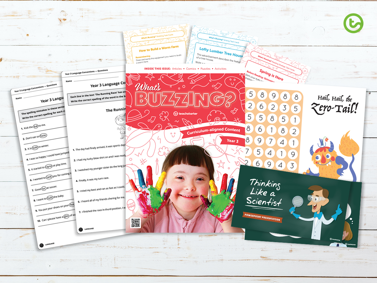 FREE Year 3 Back-to-School Teaching Resource Pack