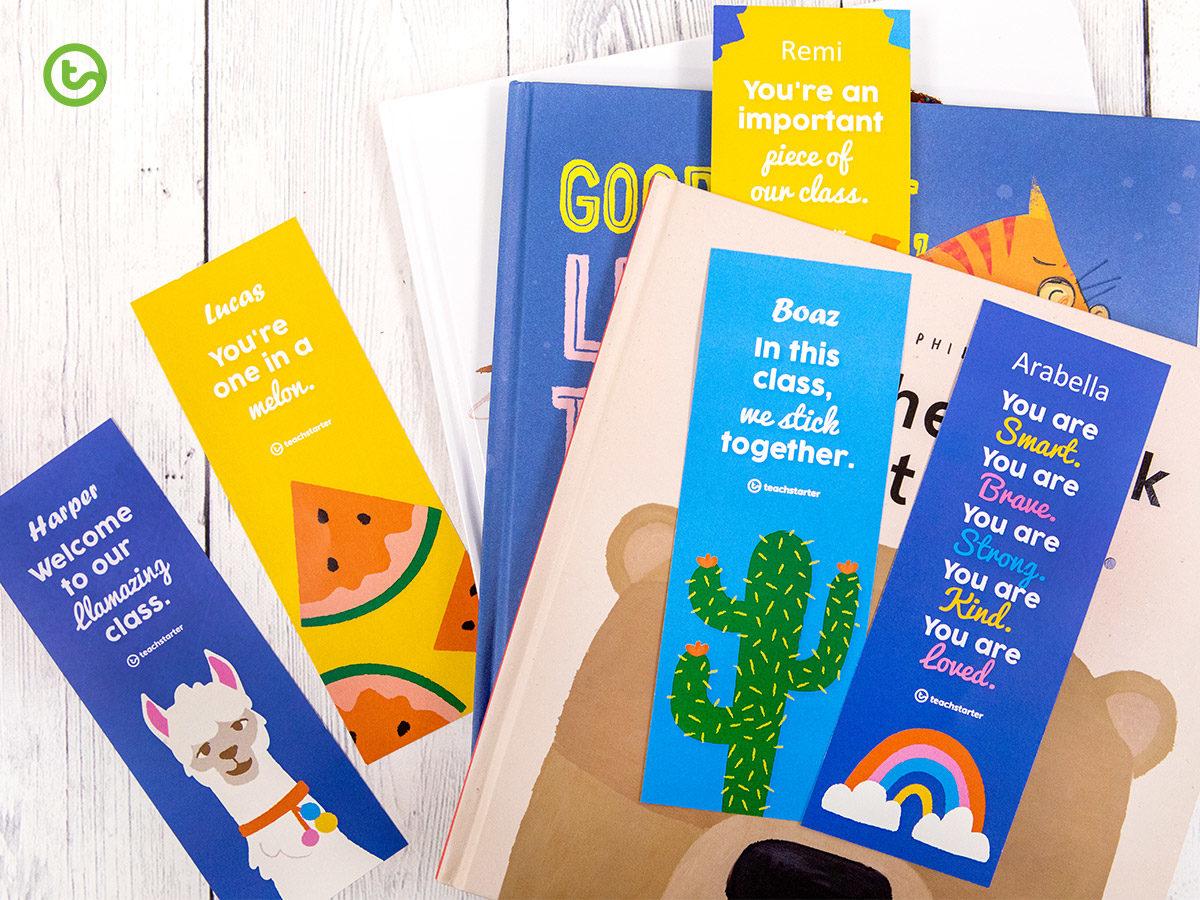 Back to School Gifts for Students (Personalised Student Bookmarks ...