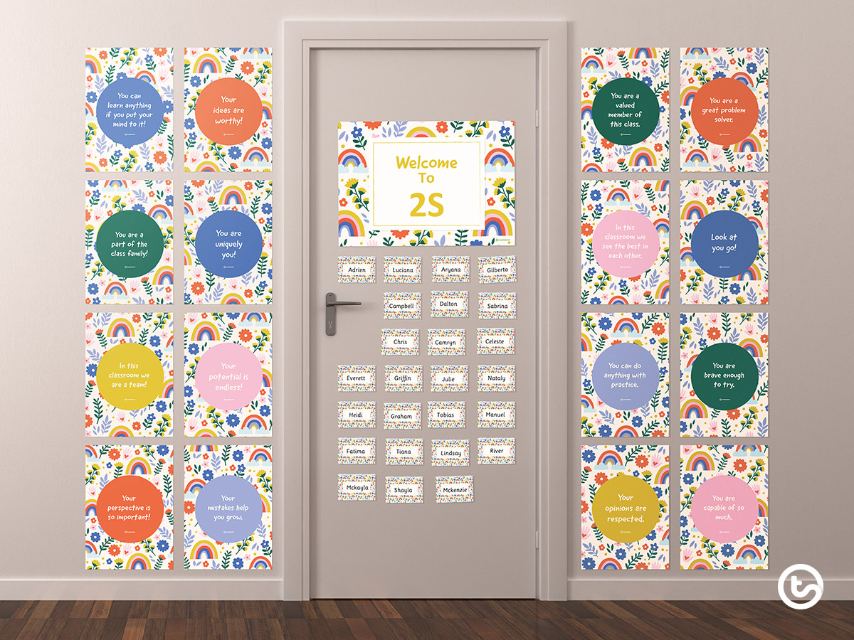 Positive Affirmation Posters - display them on a doorway