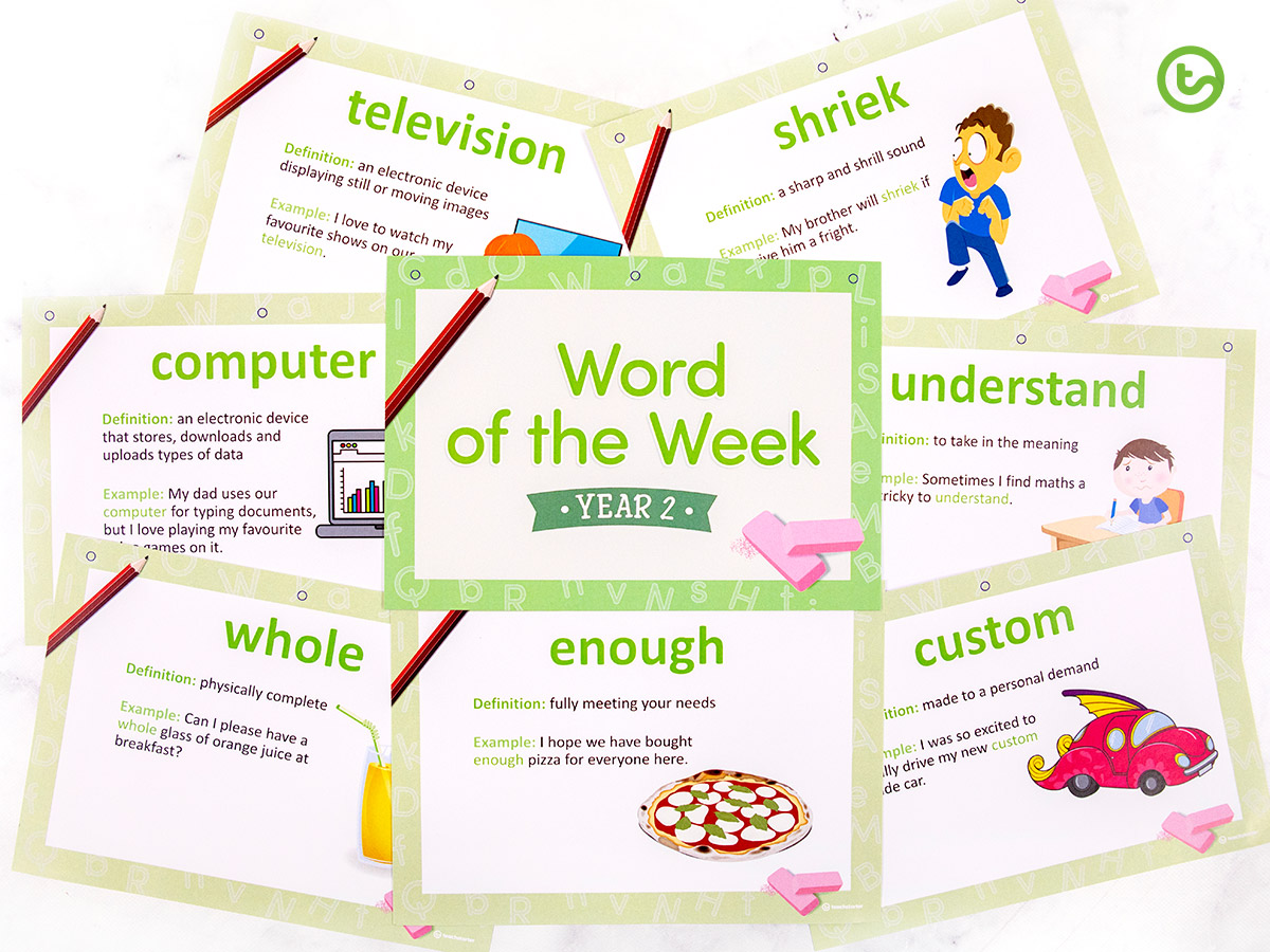 Word of the week for year 2