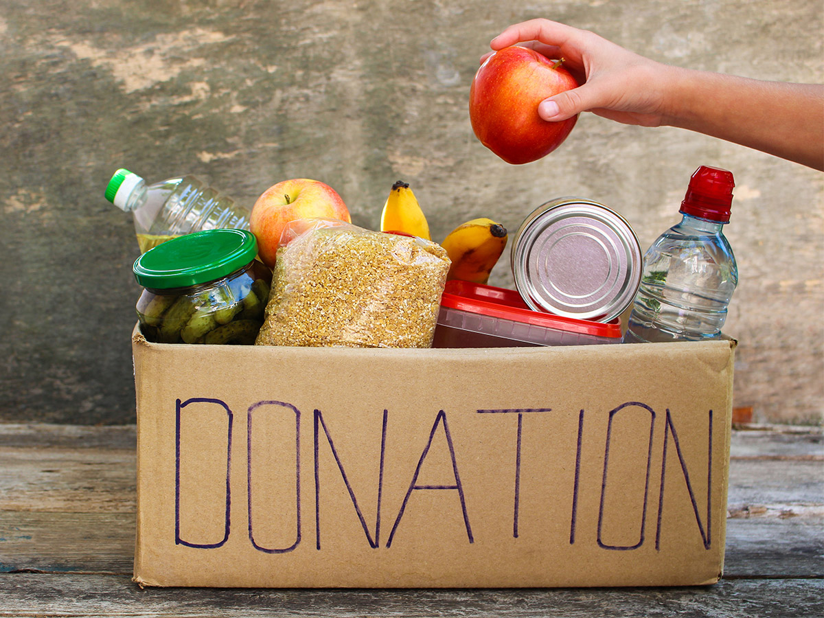 Donations for Bushfire Relief - donate food to those in need.