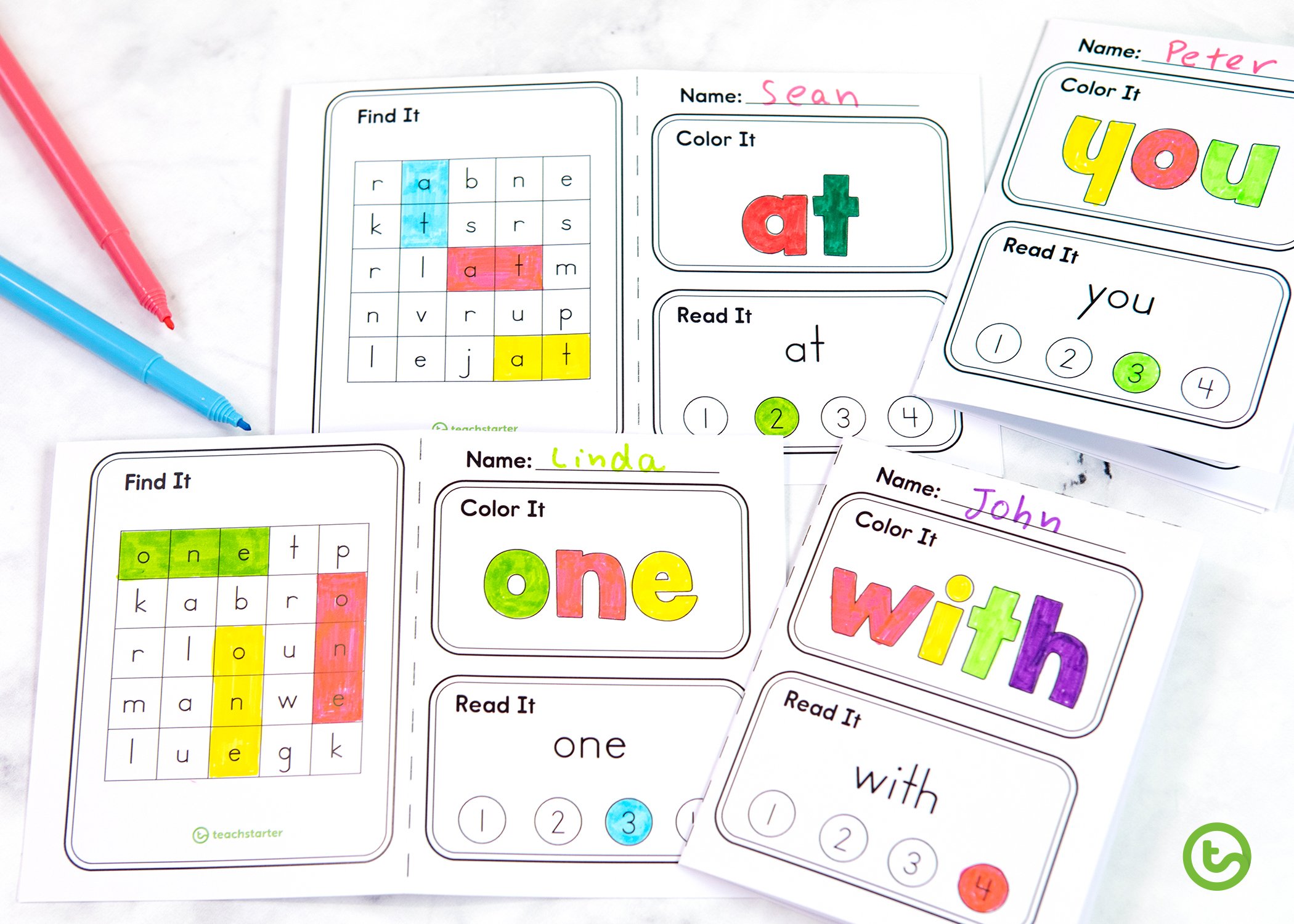 20 Printable Sight Word Books for Little Learners Teach Starter