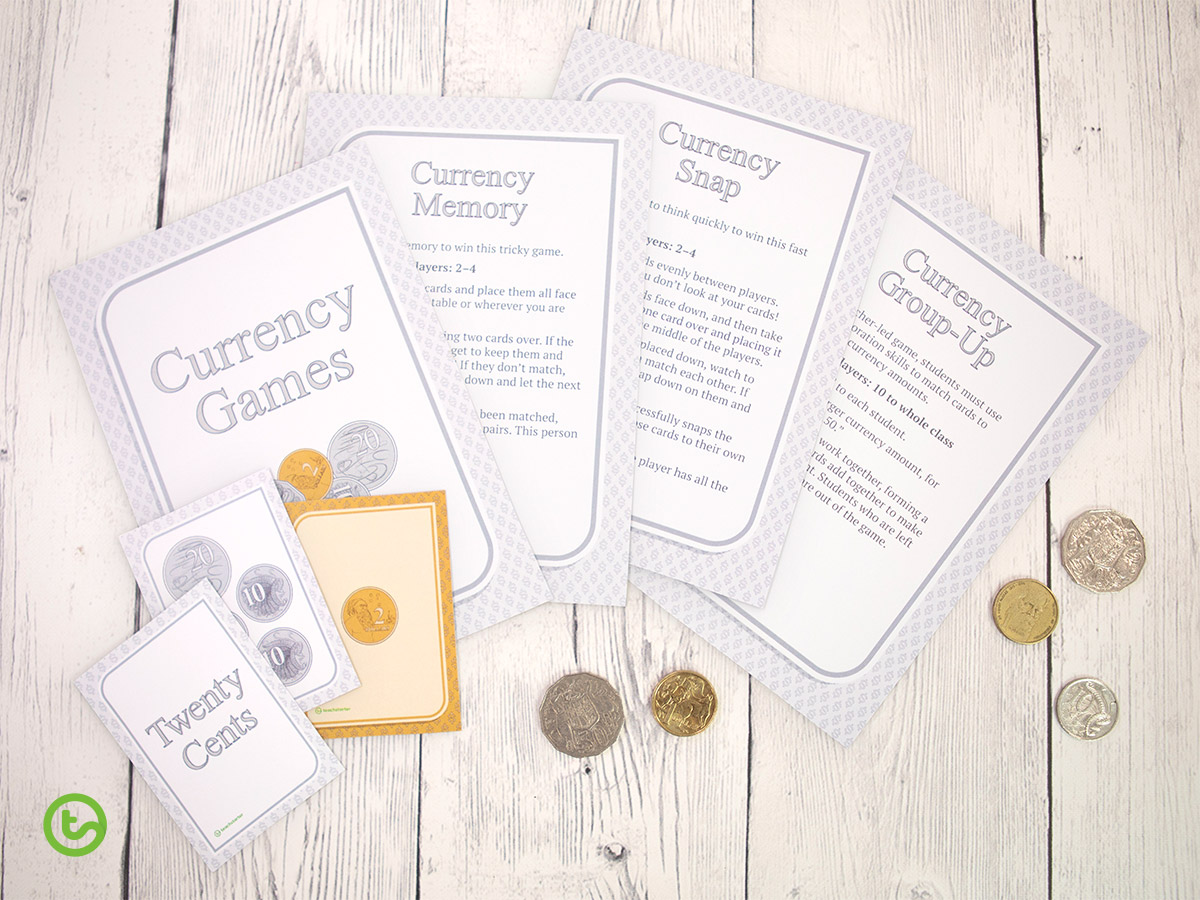 Money Games - Download these resources today!