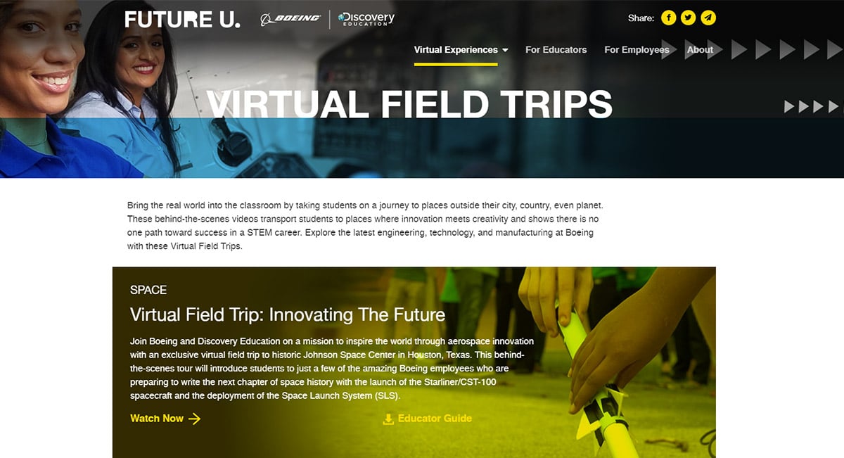 Virtual Field Trip for Kids - STEM