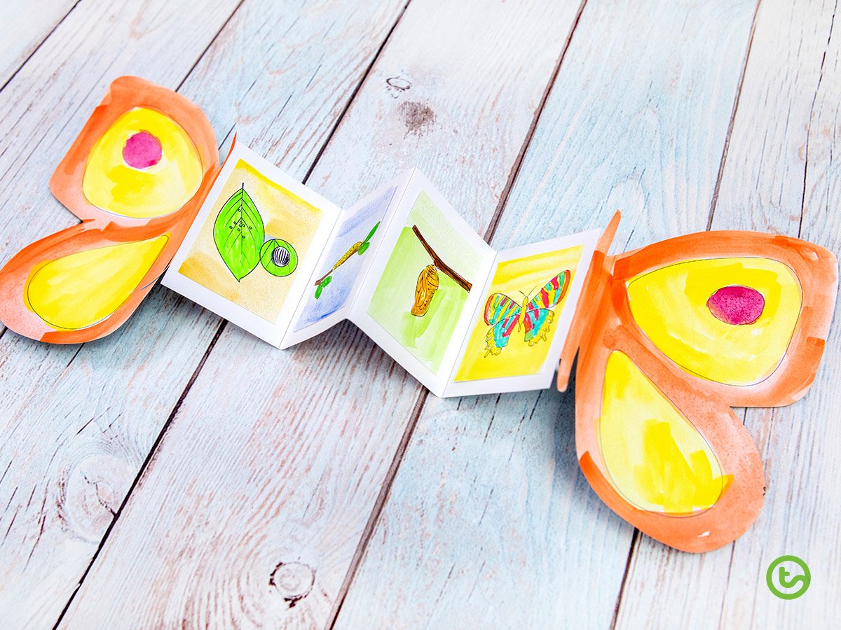 Fun Butterfly Crafts - Preschooler Crafts - A Crafty Life