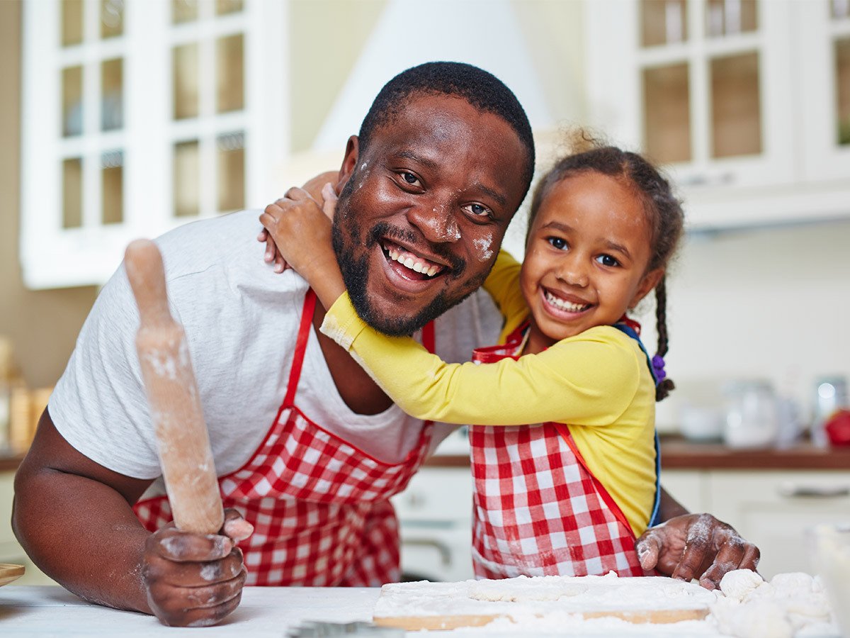 Cooking with kids and learning!