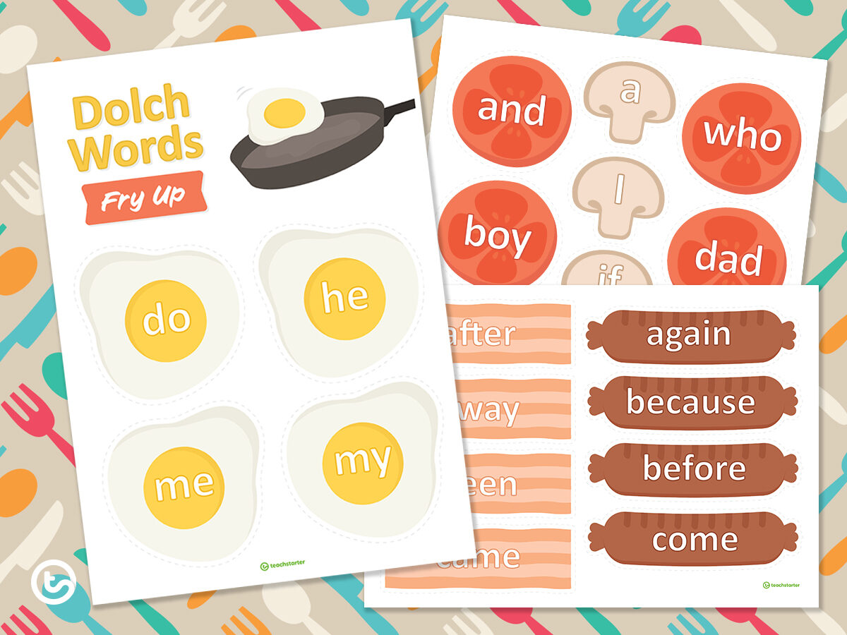 Editable and Printable Sight Word Game