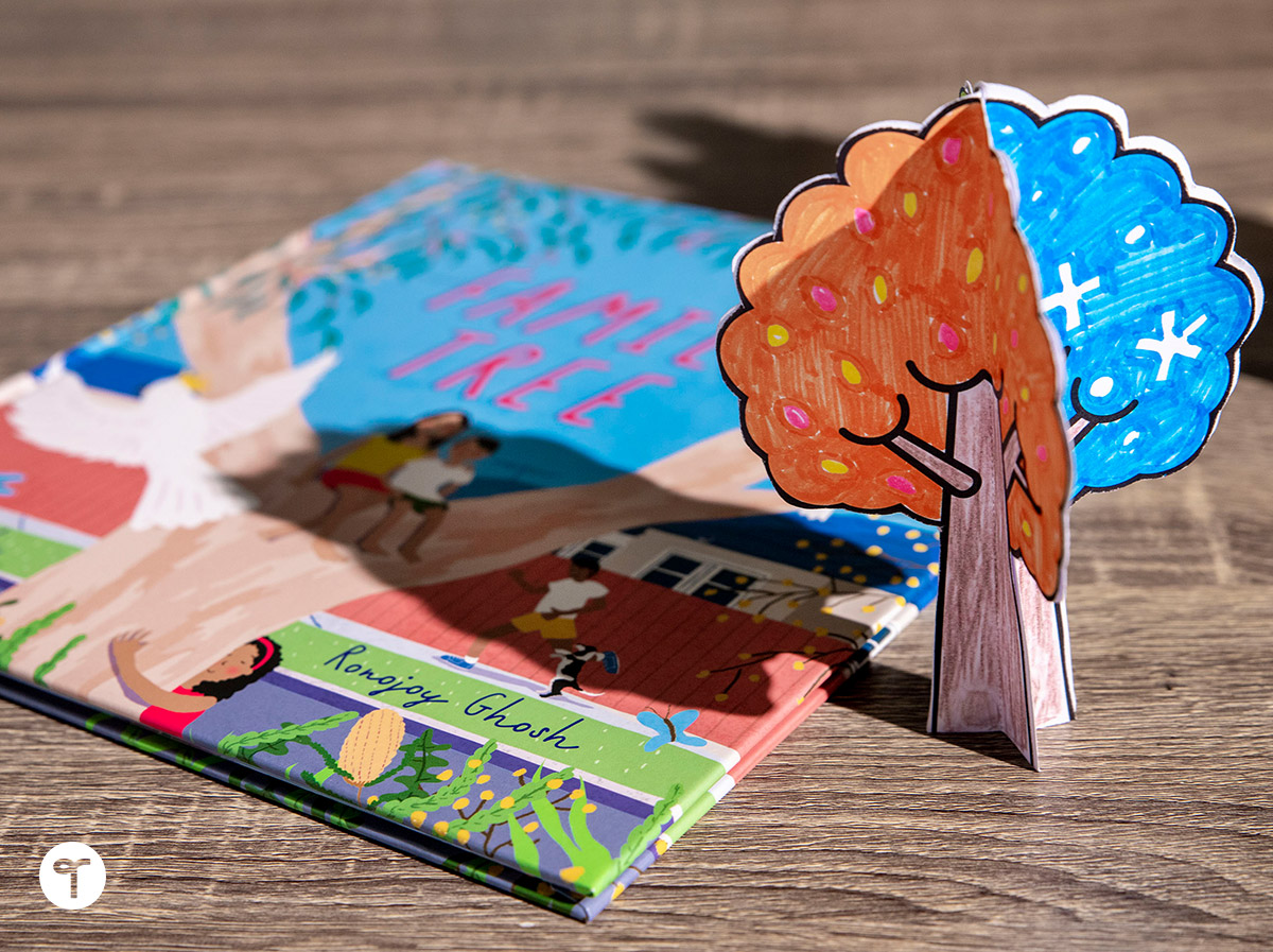tree template for national simultaneous storytime