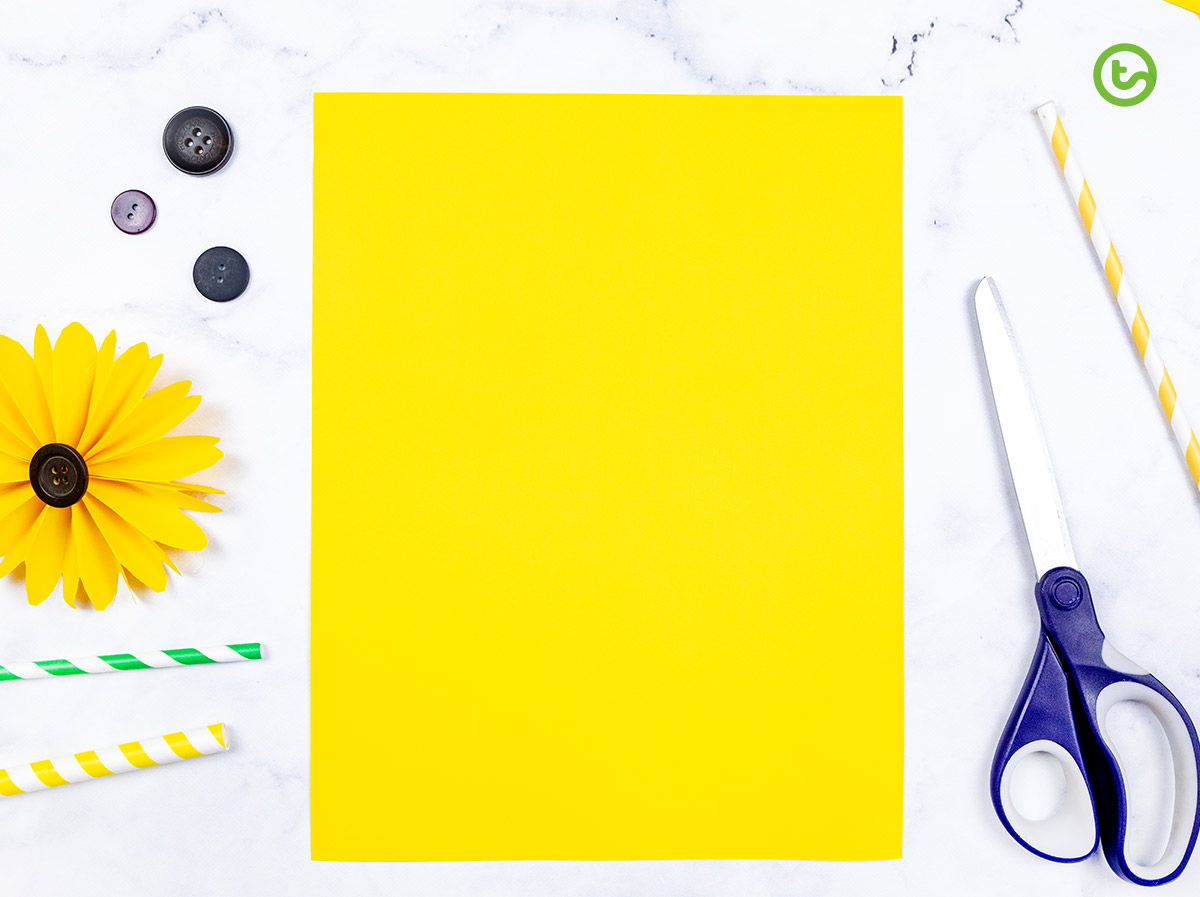 Decorative Sunflower Letter Writing Paper