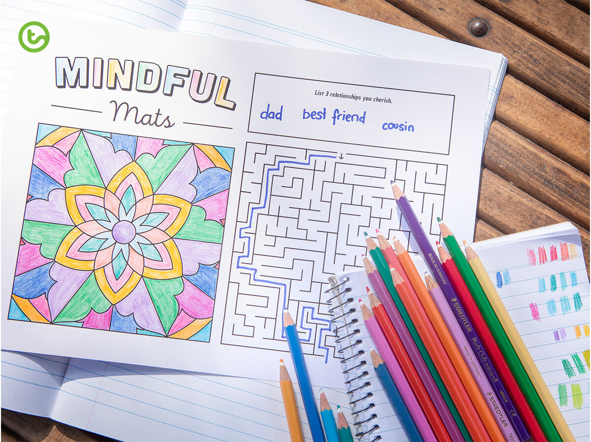 Downloadable mindfulness activities for kids are a great way to help them focus in class.