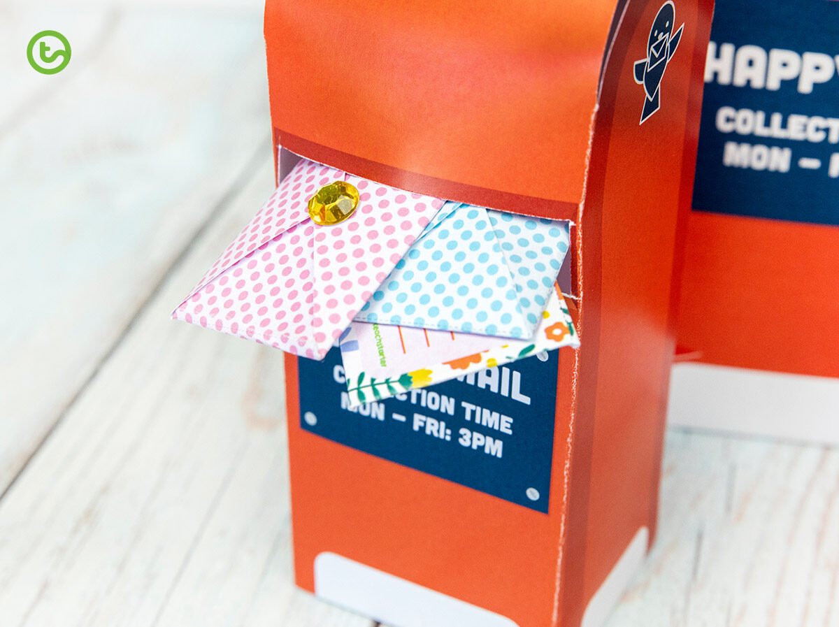 Mini Classroom Mailbox Template