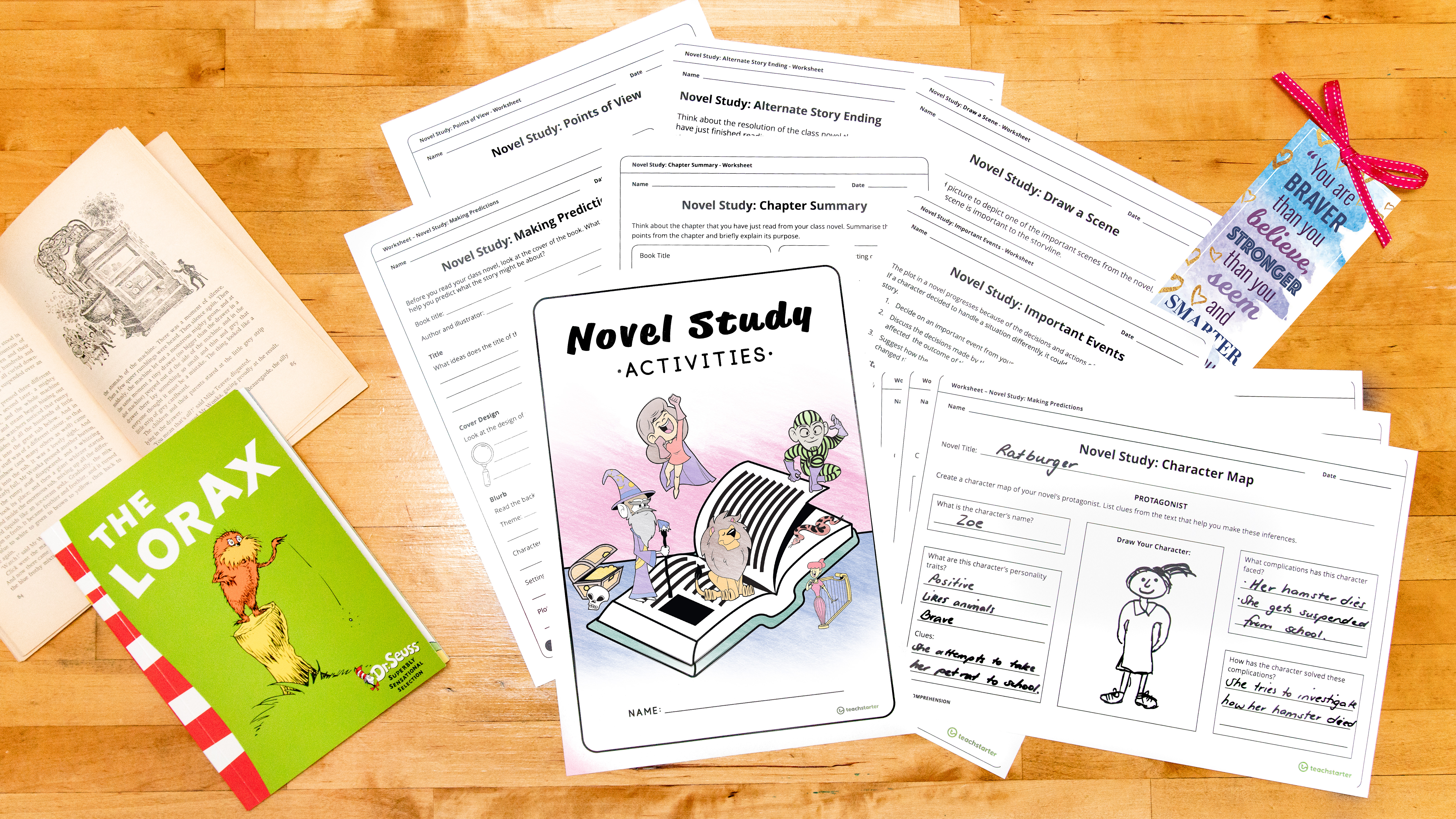 Novel Study Activities - Reading Resources for Kids