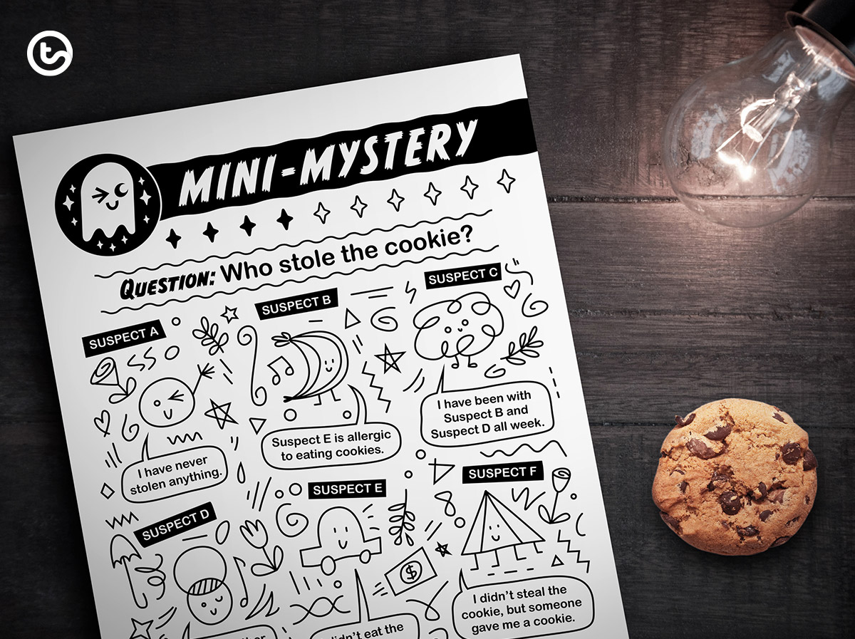 Mini Mystery Who Stole the Cookie? Teach Starter