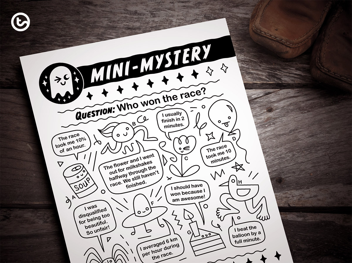 Mini-Mysteries - Who won the race?