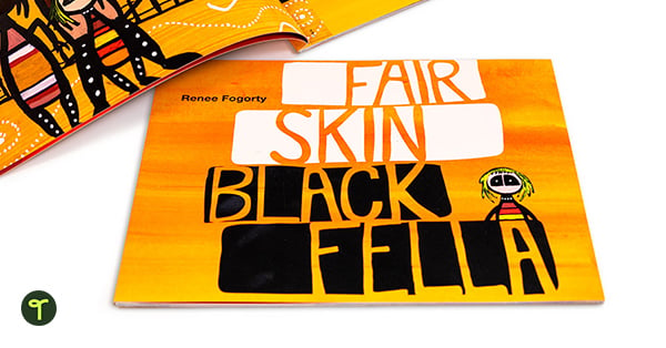 fair skin blackfella book for kids