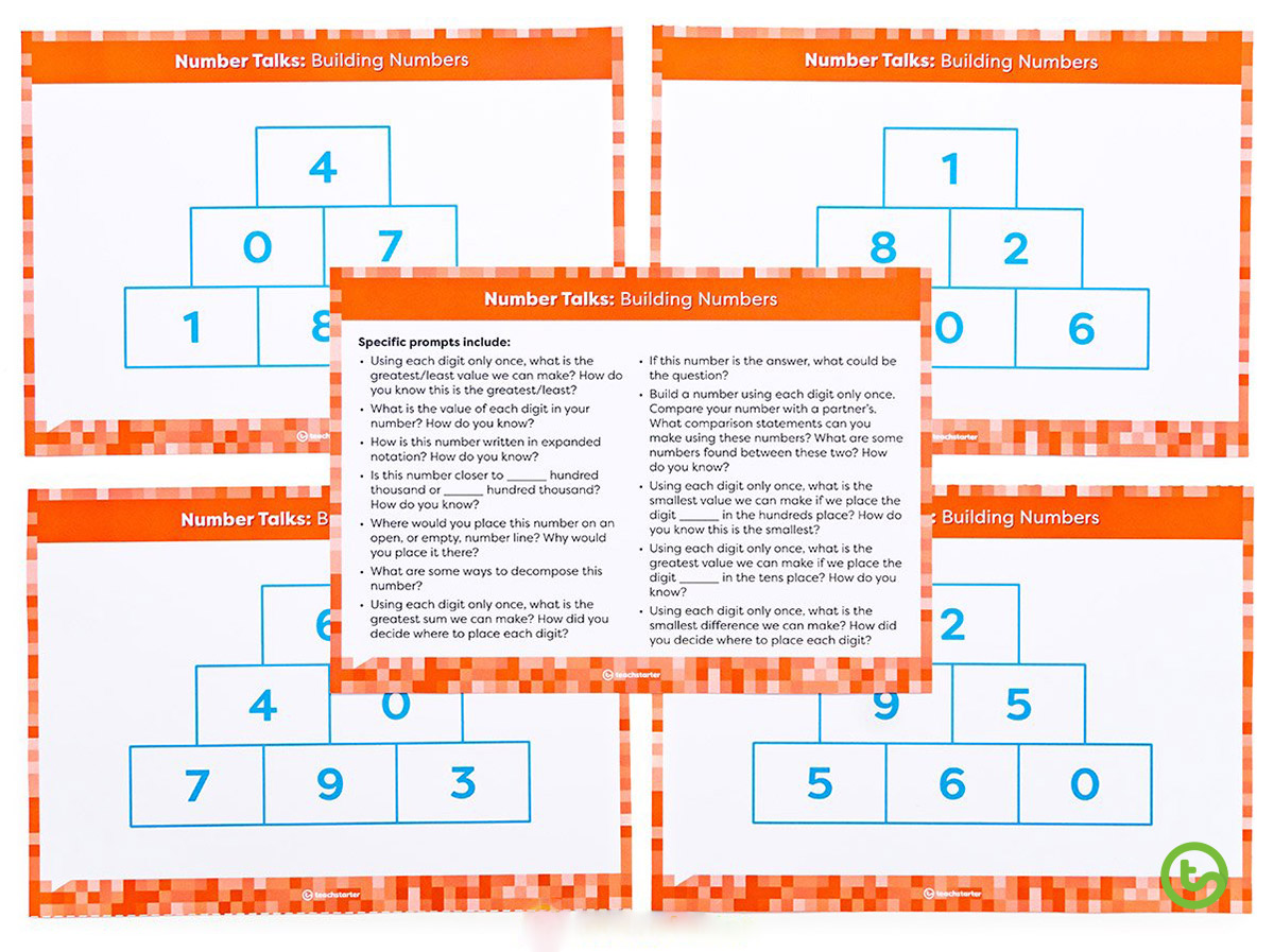 Number Talks - Building Numbers