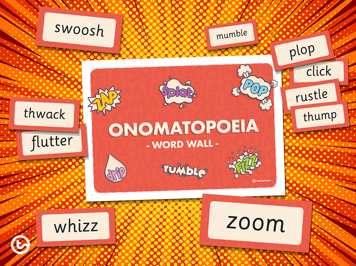 Onomatopoeia Word Wall