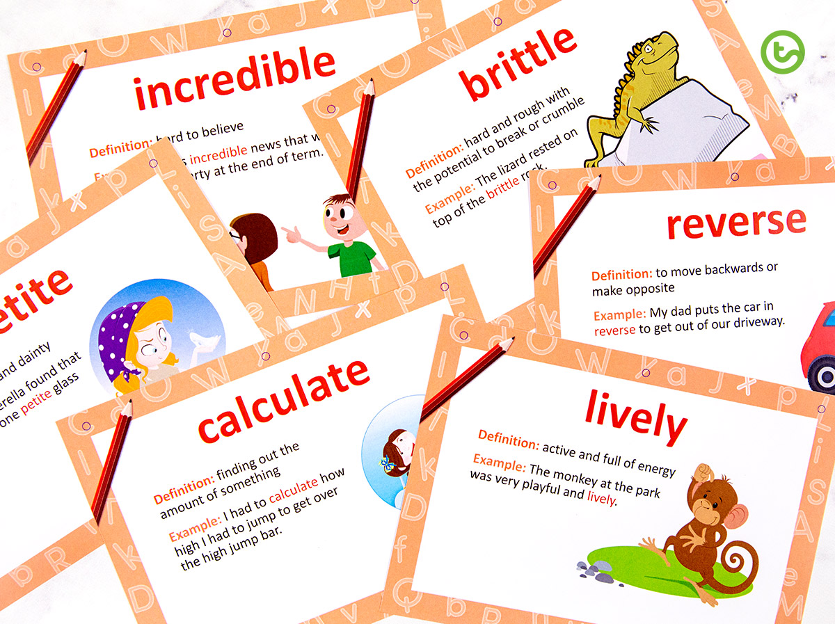 Word of the week resources.