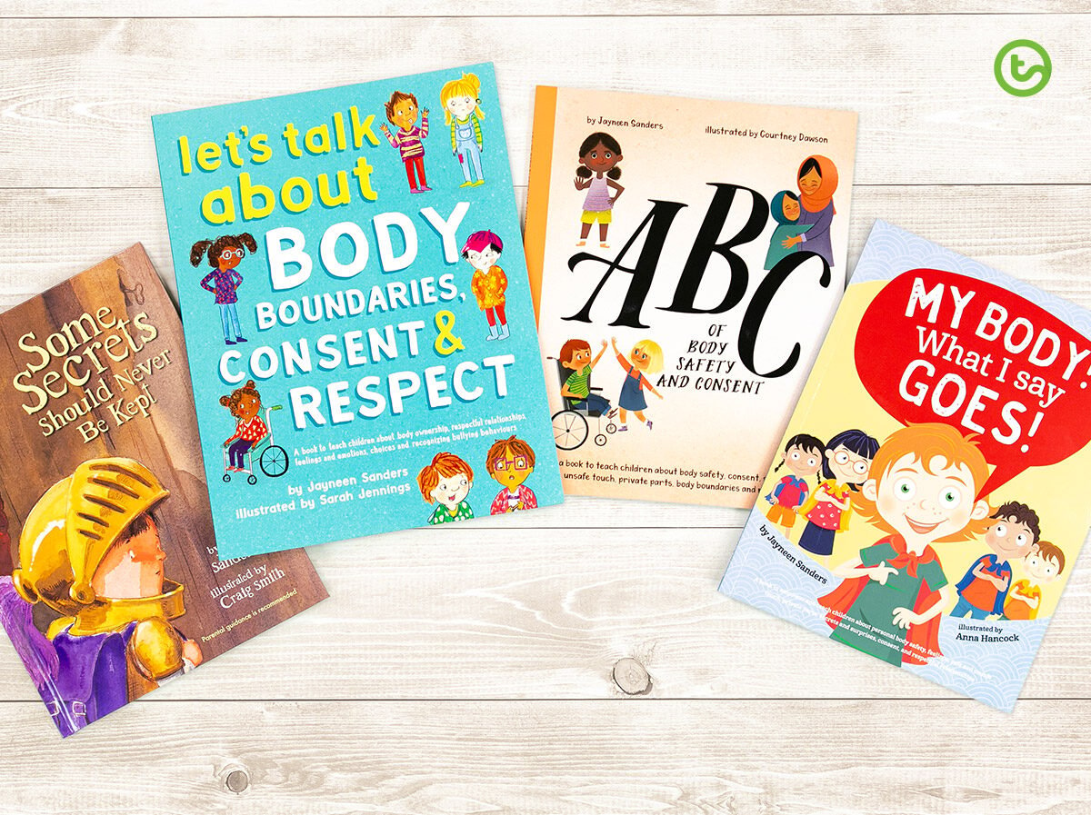 Body safety books for kids