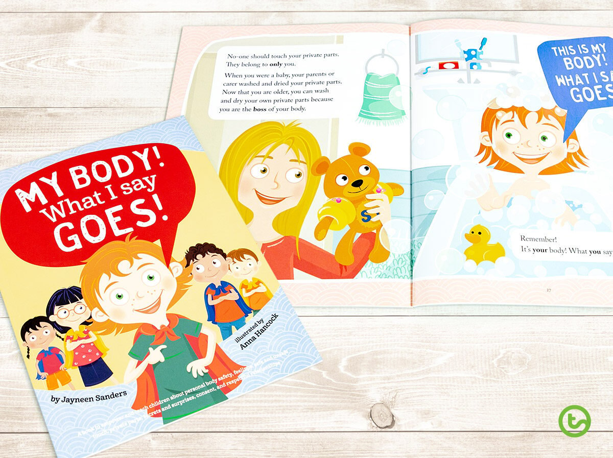 Body safety books for kids