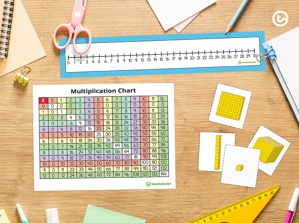 Printable math toolkit for kids