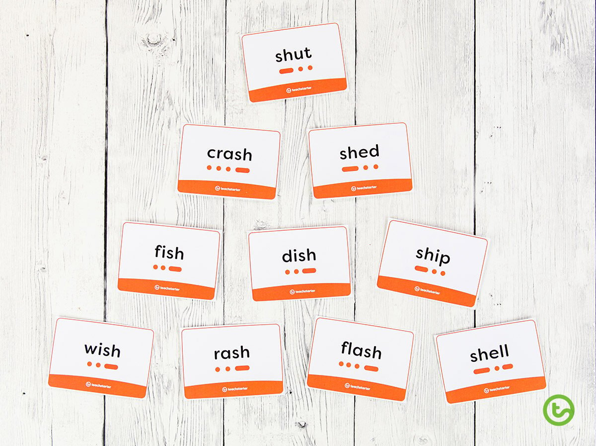 Decodable Sound Button Flashcards