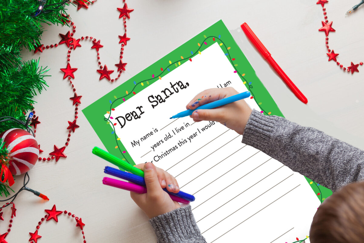 Letter to Santa Template