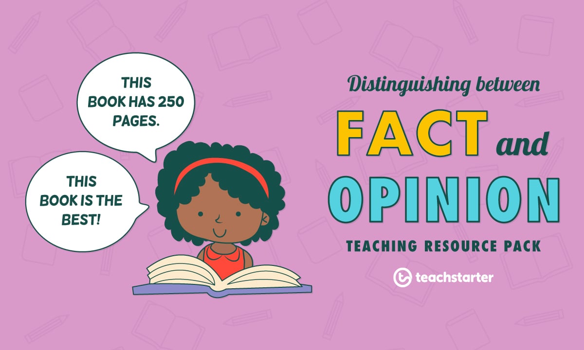 Distinguishing between Fact and Opinion