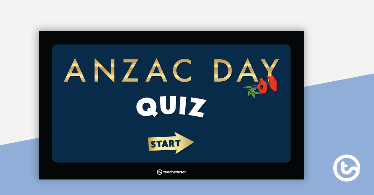 Anzac Day Quiz for Kids