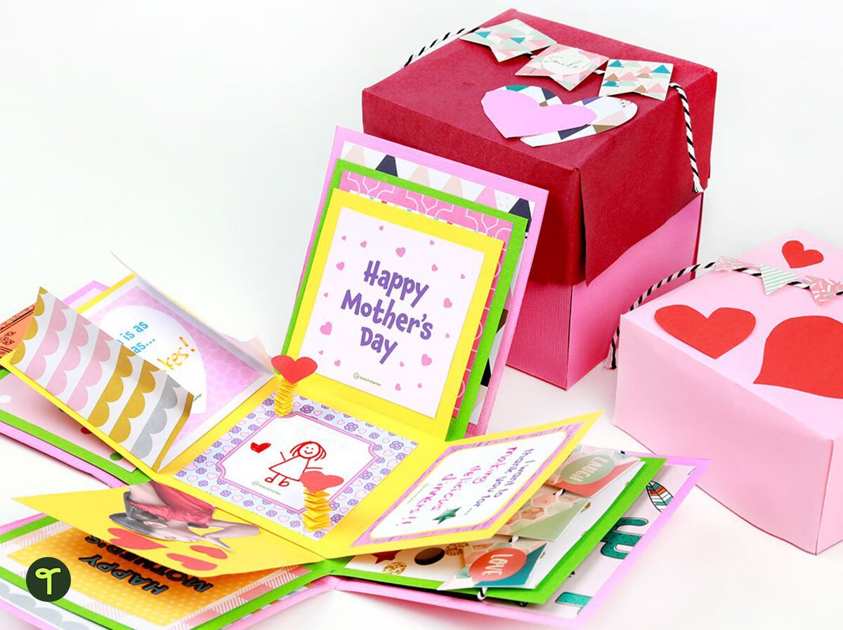 Mother's Day Kids Crafts – Craft Box Girls