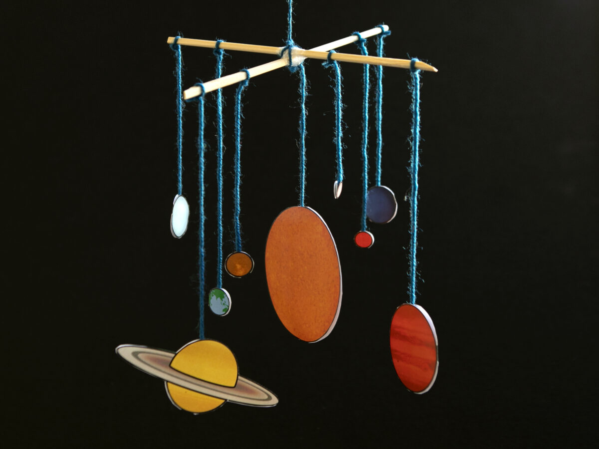 model of the solar system mobile activity